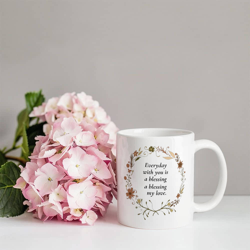 White Ceramic Mug | You are A Blessing