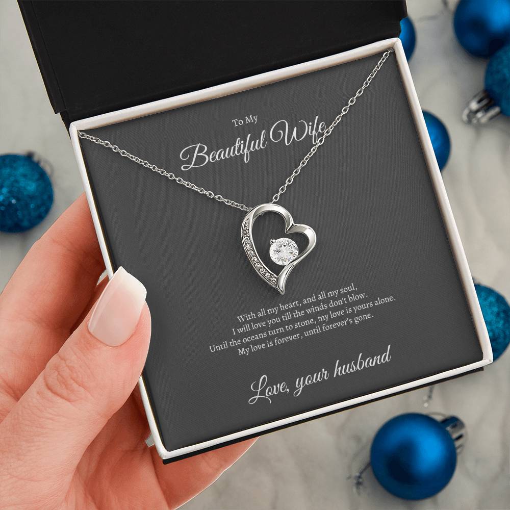 Forever Love Necklace | My Wife | My Beautiful Wife