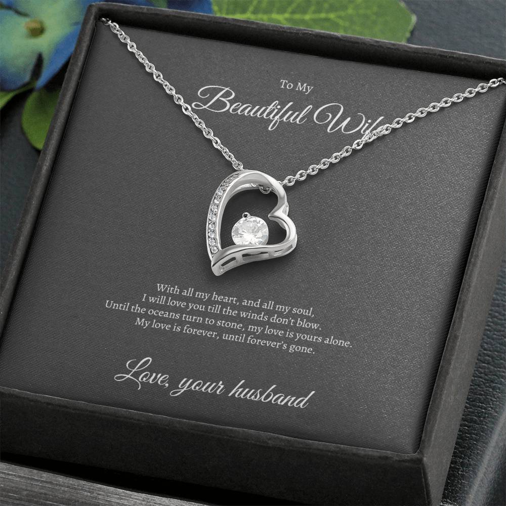 Forever Love Necklace | My Wife | My Beautiful Wife