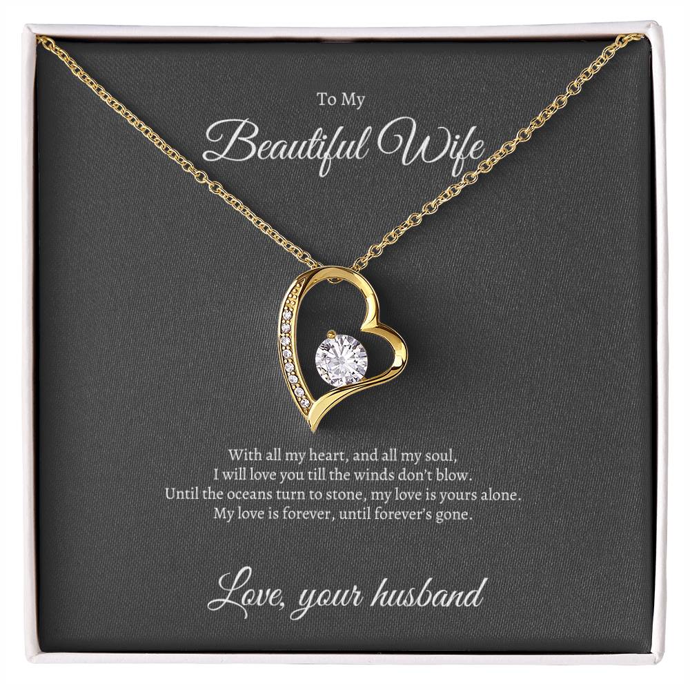 Forever Love Necklace | My Wife | My Beautiful Wife