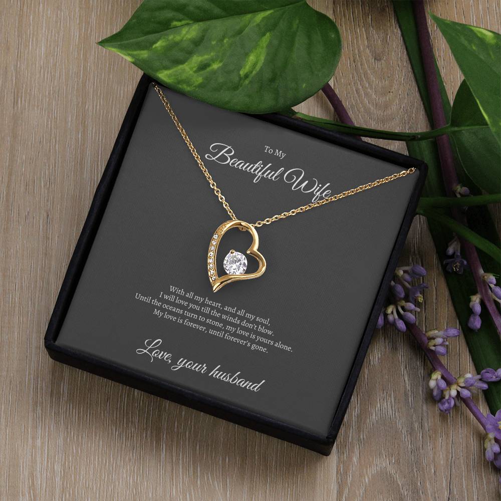 Forever Love Necklace | My Wife | My Beautiful Wife